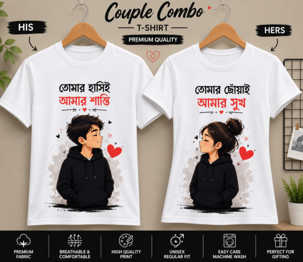 couple combo t shirt